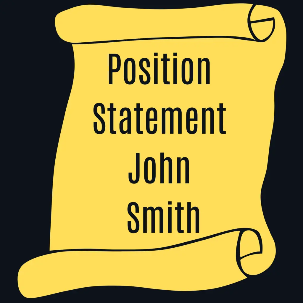 Family court position statement