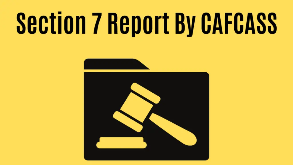 Cafcass Section 7 Report preparation